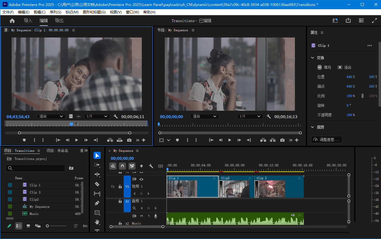 Adobe Premiere Pro 2025 视频编辑处理软件